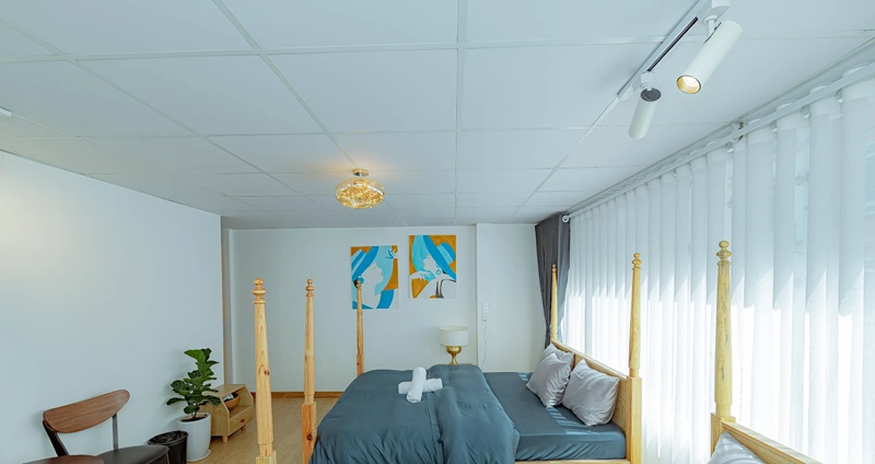 Không gian tại Amigo Homestay Đà Lạt.