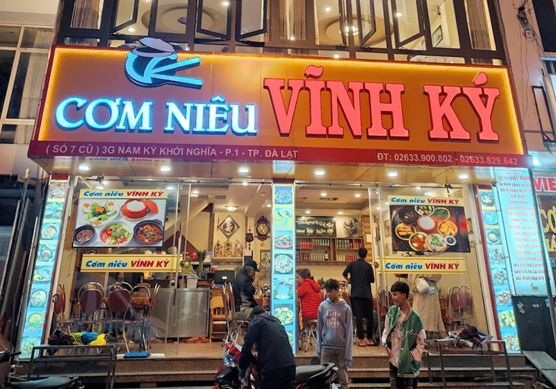 Cơm niêu Đà Lạt - Vĩnh Ký.