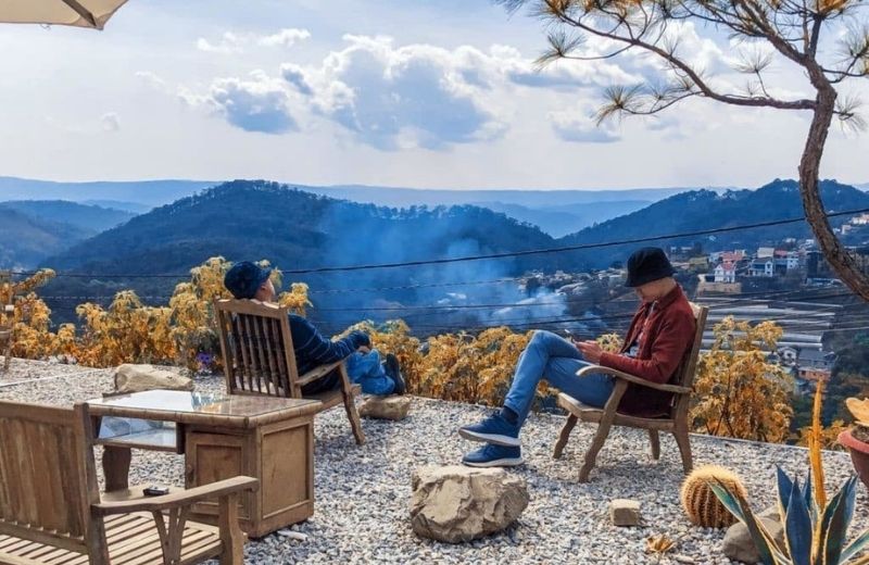 ca phe ngam hoang hon da lat 3