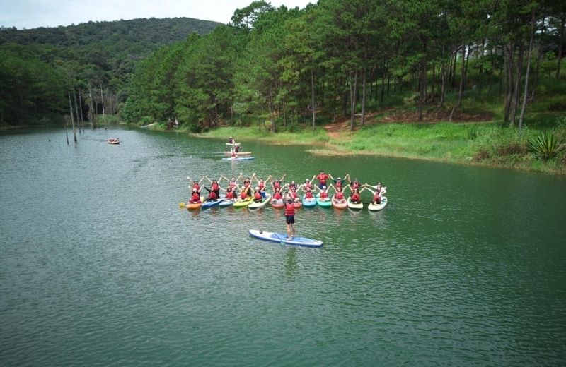 cheo thuyen kayak da lat 2