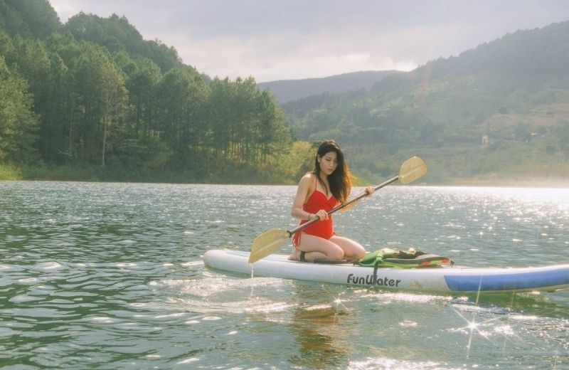 cheo thuyen kayak da lat 3