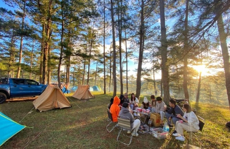 chup anh camping da lat 1