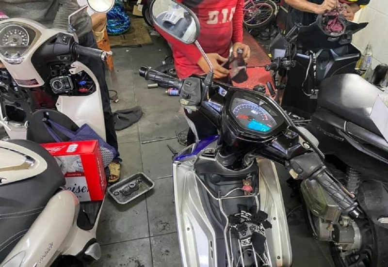 tiem sua xe da lat duong 3 2 1