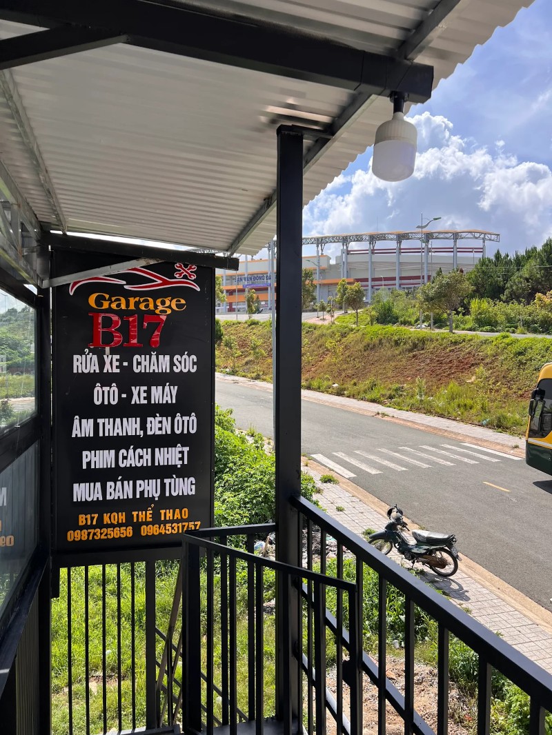 Trạm rửa xe B17